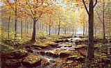 Autumn Canvas Paintings - Autumn Gold Rush